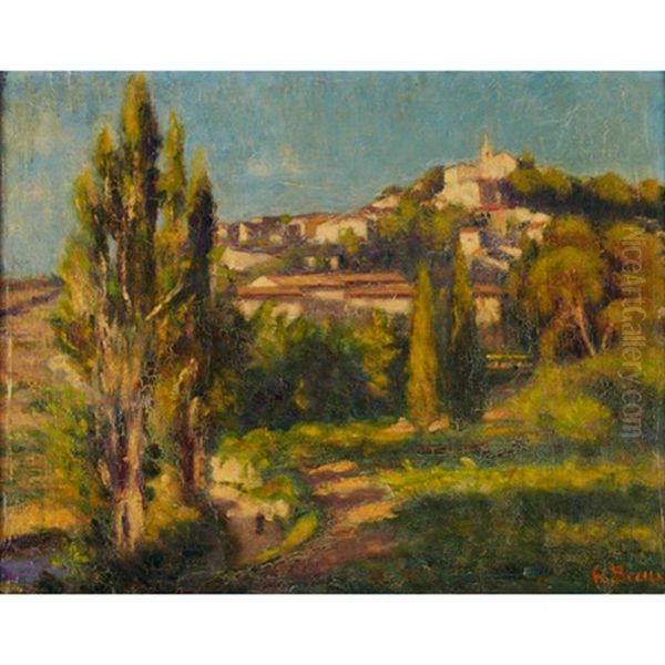 Provence Oil Painting by Henri Beau