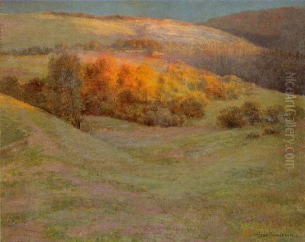 Pourpres D'automne Oil Painting by Jean Beauduin