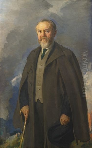 Portrait Of Henry Phipps, Jr Oil Painting by Cecilia Beaux