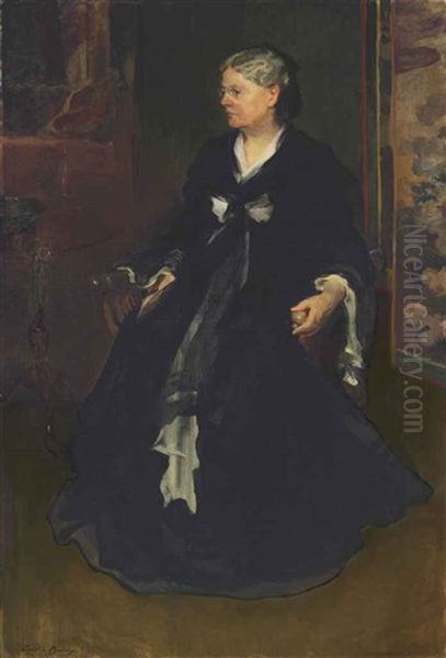 Mrs. Elizabeth M. Howe Oil Painting by Cecilia Beaux