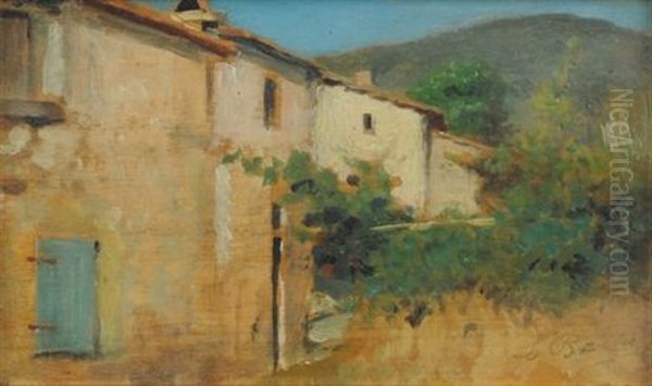 Case Oil Painting by Luigi Bechi