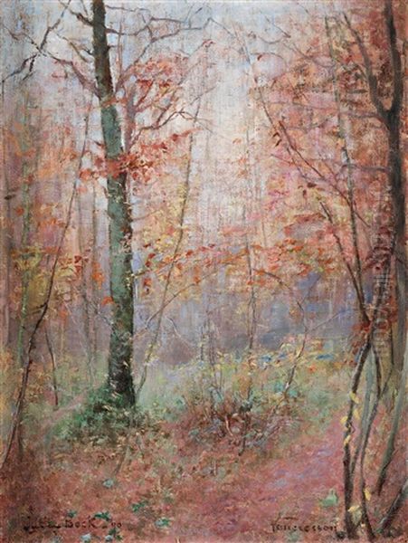 Fin D'octobre, Vaucresson Oil Painting by Julia Beck