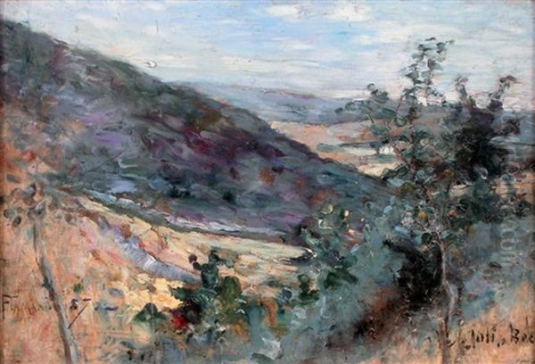 Paysage Oil Painting by Julia Beck