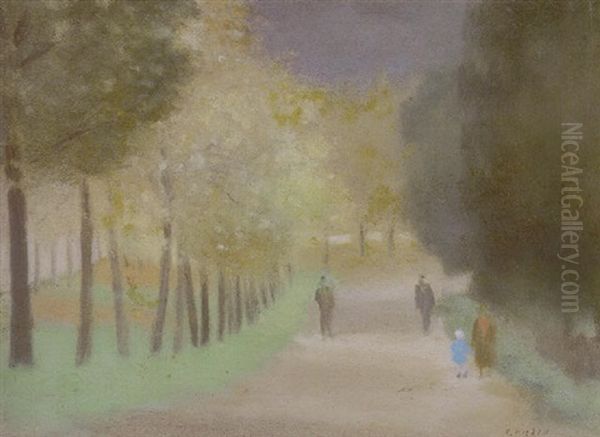 The Tan, South Yarra Oil Painting by Clarice Marjoribanks Beckett