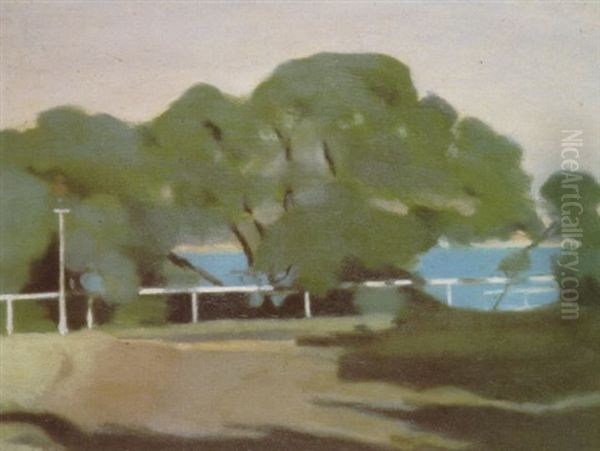 Ricketts Point Oil Painting by Clarice Marjoribanks Beckett