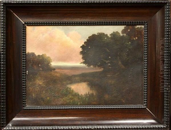 Reflections At Sunrise Oil Painting by Arthur Beckwith