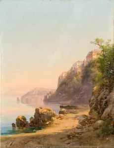 Sorrento Oil Painting by Guido Agostini