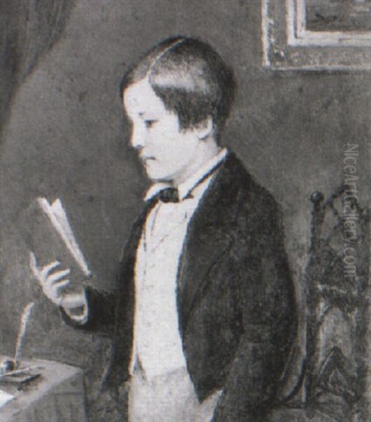 Portrait Of Col. Beechey As A Child Oil Painting by Richard Brydges Beechey