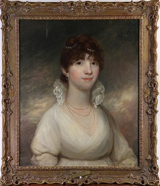 Lady Stanhope Oil Painting by Sir William Beechey