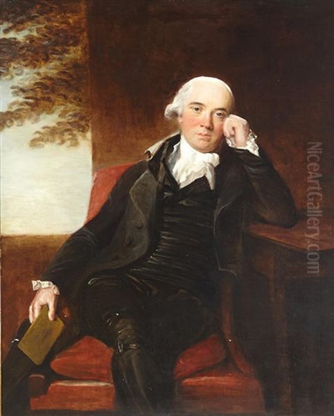 A Portrait Of William Creech Oil Painting by Sir William Beechey