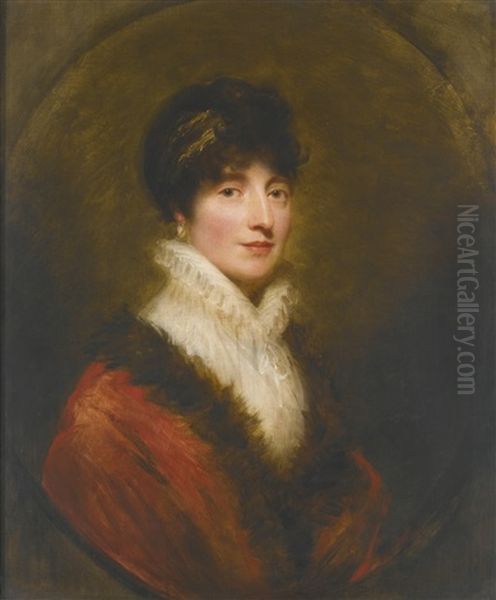 Portrait Of Margaret Stirling Of Ardoch Oil Painting by Sir William Beechey