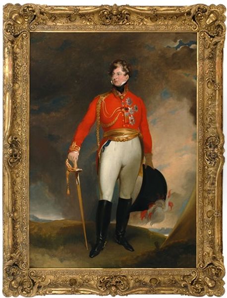 Portrait Of The Duke Of Gloucester Oil Painting by Sir William Beechey