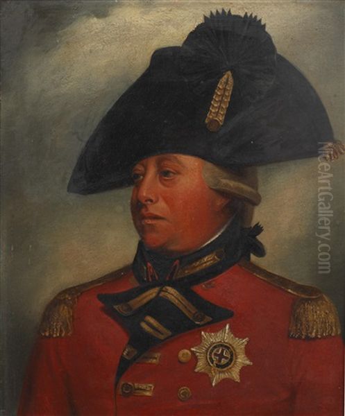 George Iii (1738-1820) Oil Painting by Sir William Beechey