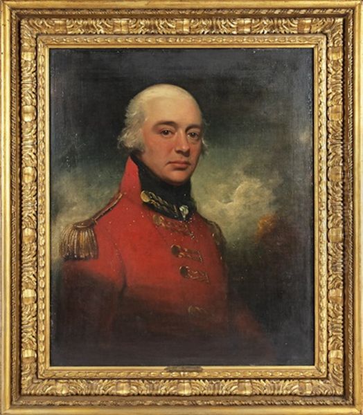 Portrait Of Colonel John Whitelocke Oil Painting by Sir William Beechey