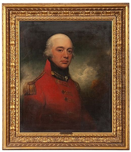 Portrait Of Colonel John Whitelocke Oil Painting by Sir William Beechey