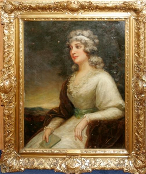 Lady Charlotte Johnson Oil Painting by Sir William Beechey