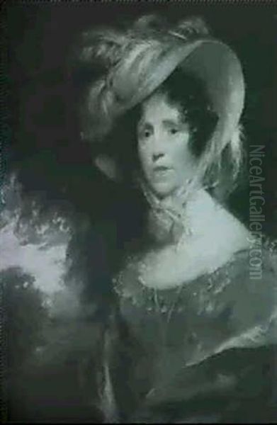 Portrait Of Lady Naylor Oil Painting by Sir William Beechey