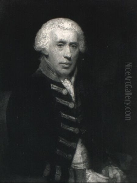 Portrait Of James Brudenell, 5th Earl Of Cardigan Oil Painting by Sir William Beechey