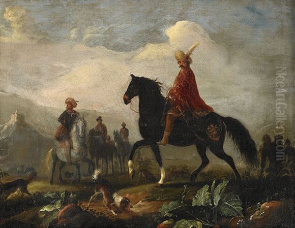 Polsk Ryttare Oil Painting by Adriaen Cornelisz Beeldemaker