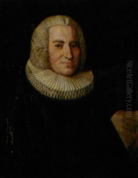 Professor Peder Rosenstand Goiske Oil Painting by Ulrik Ferdinand Beenfeldt