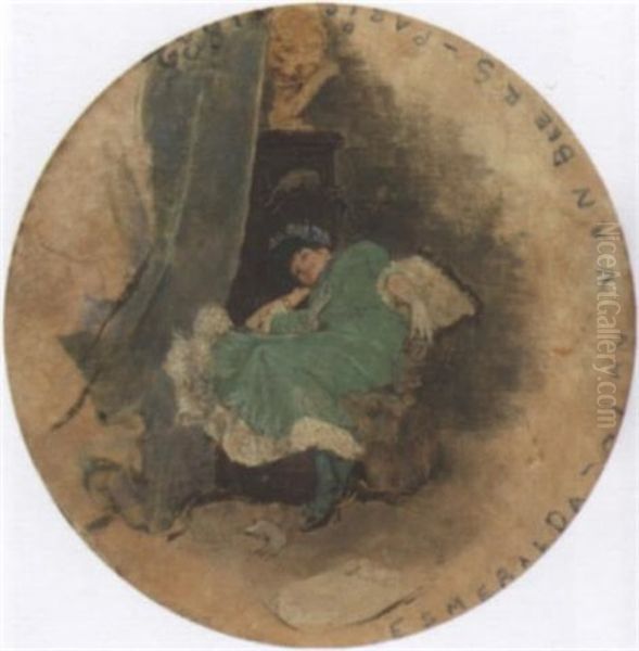 Esmeralda Oil Painting by Jan van Beers