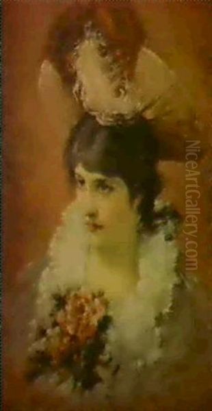 La Parisienne Oil Painting by Jan van Beers