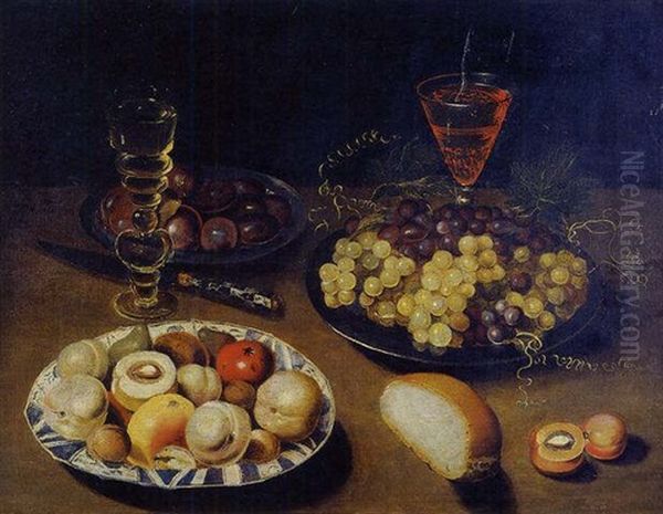 Nature Morte Oil Painting by Osias Beert the Elder