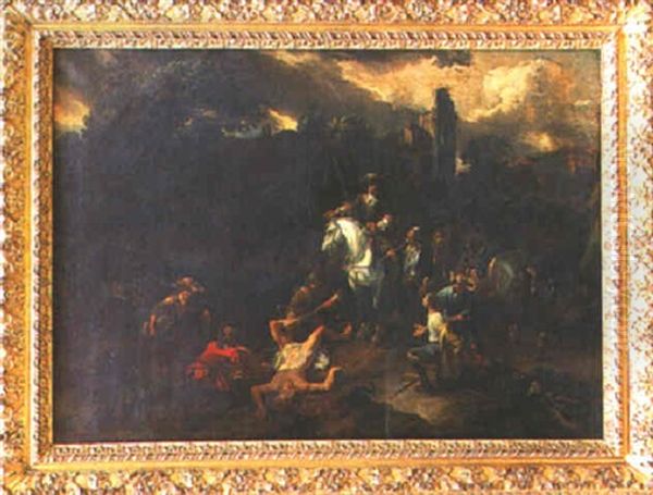 La Reddition Oil Painting by Abraham Jansz. Begeyn