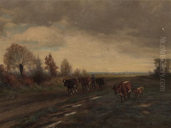 On The Way Home Oil Painting by Robert Beielstein