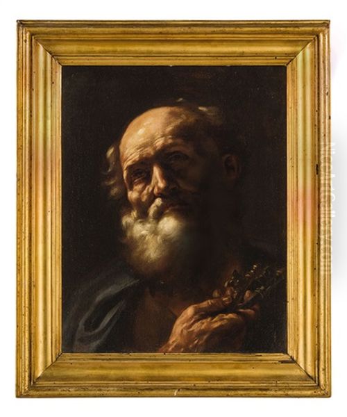 San Pietro Oil Painting by Giovanni Battista Beinaschi