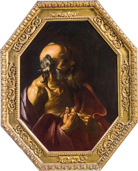 An Apostle Oil Painting by Giovanni Battista Beinaschi