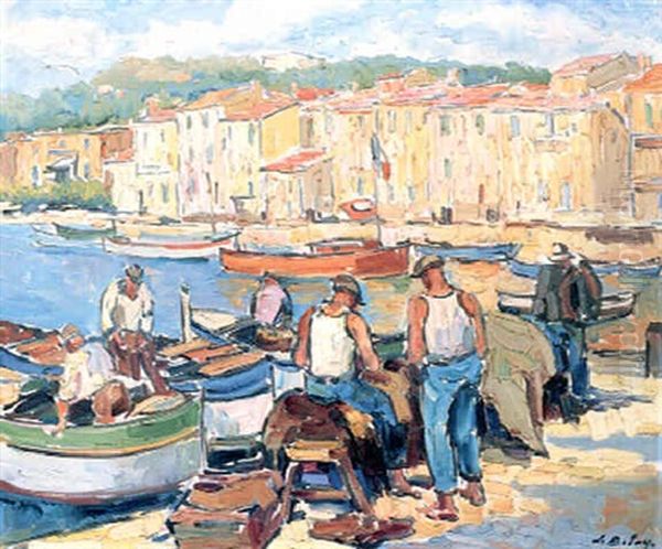 Le Port De Cassis by Pierre De Belay