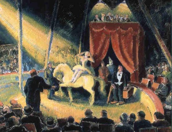 Le Cirque Oil Painting by Pierre De Belay