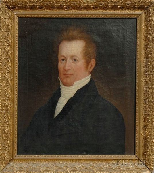 Portrait Of Lyman Bradstreet Walker Oil Painting by Zedekiah Belknap