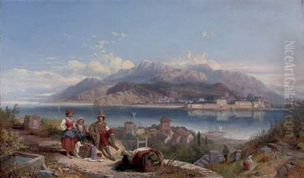 Laigueglia And St. Lorenzo Oil Painting by John Bell