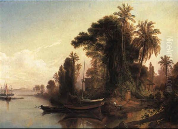 Paisaje Venezolano Oil Painting by Ferdinand Bellermann