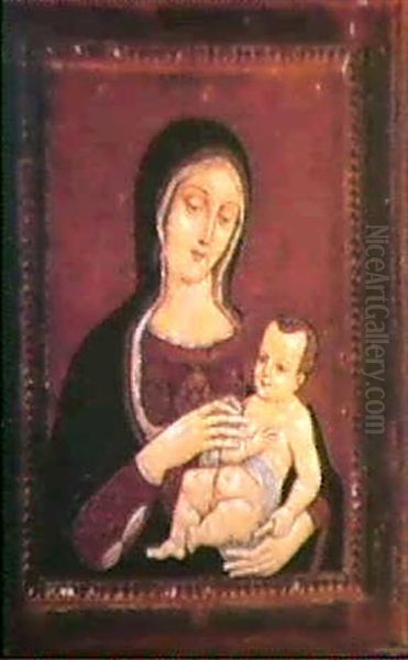 The Madonna And Child Oil Painting by Gentile Bellini