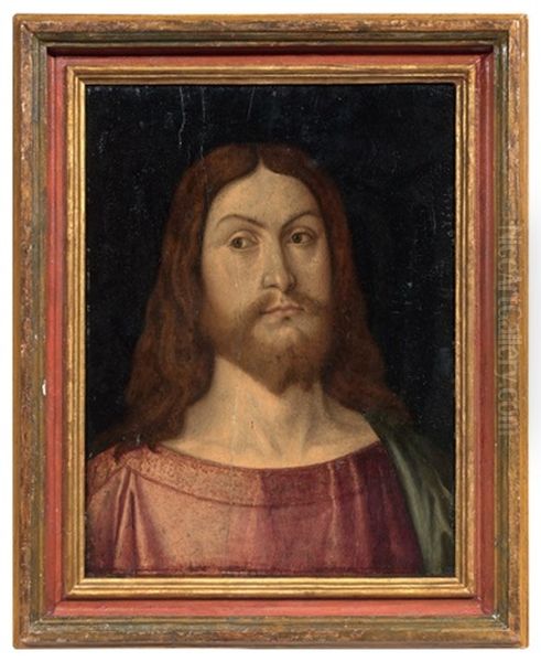 Testa Di Cristo Oil Painting by Giovanni Bellini