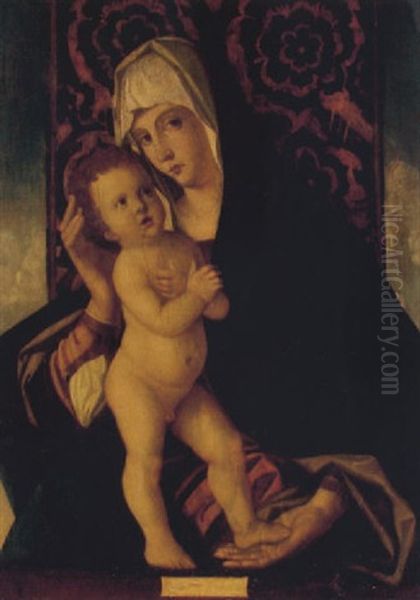 Madonna Mit Kind Oil Painting by Giovanni Bellini