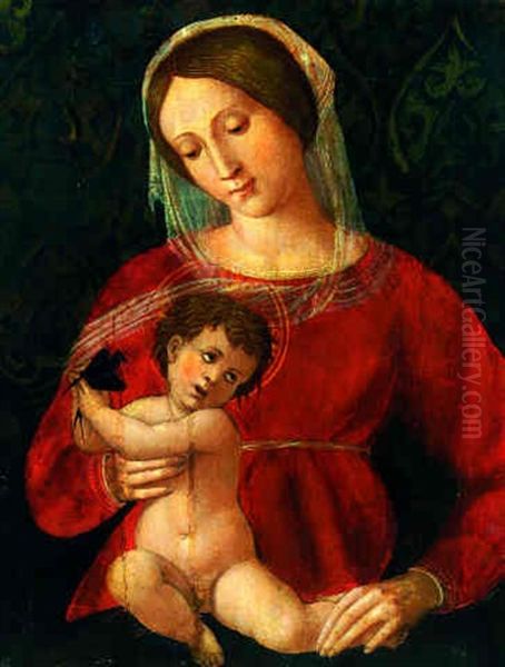 The Madonna And Child Oil Painting by Jacopo Bellini