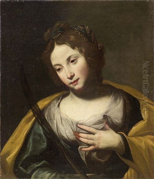 Sant'agata Oil Painting by Antonio De Bellis