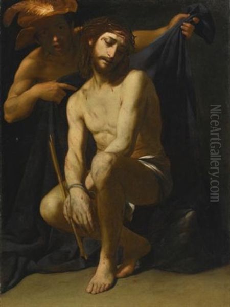 The Mocking Of Christ Oil Painting by Antonio De Bellis