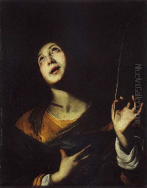 Sant'orsola Oil Painting by Antonio De Bellis