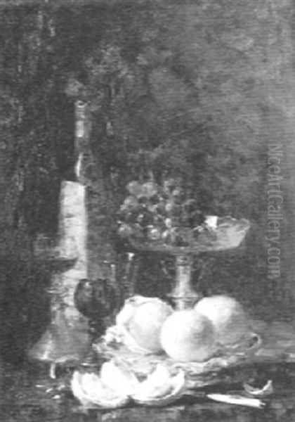 Still Life With Oranges by Hubert Bellis