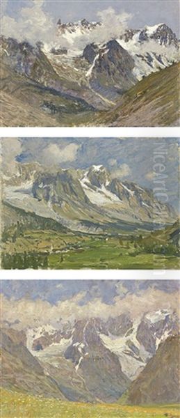 In Den Alpen Oil Painting by Giorgio Belloni