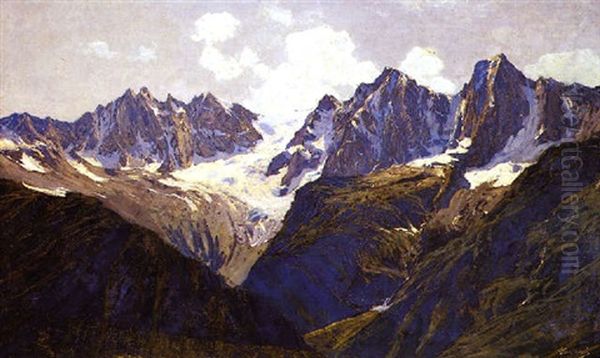 Montagne Oil Painting by Giorgio Belloni