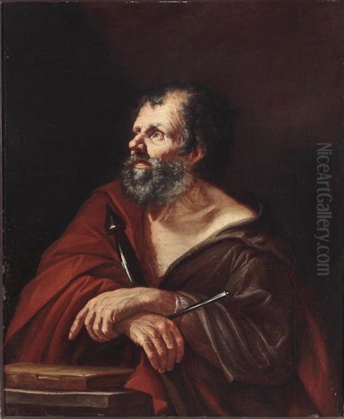 Der Heilige Paulus Oil Painting by Pietro Bellotti