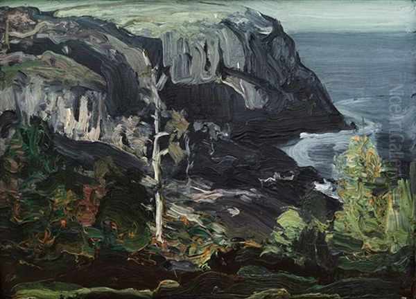 An Inn By The Ocean Oil Painting by George Bellows