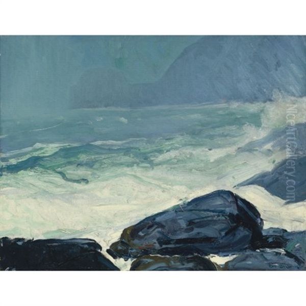 Burnthead Oil Painting by George Bellows