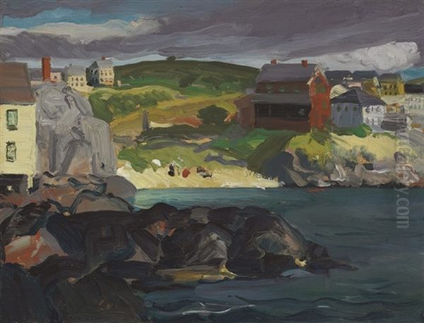 Cloud Shadows Oil Painting by George Bellows